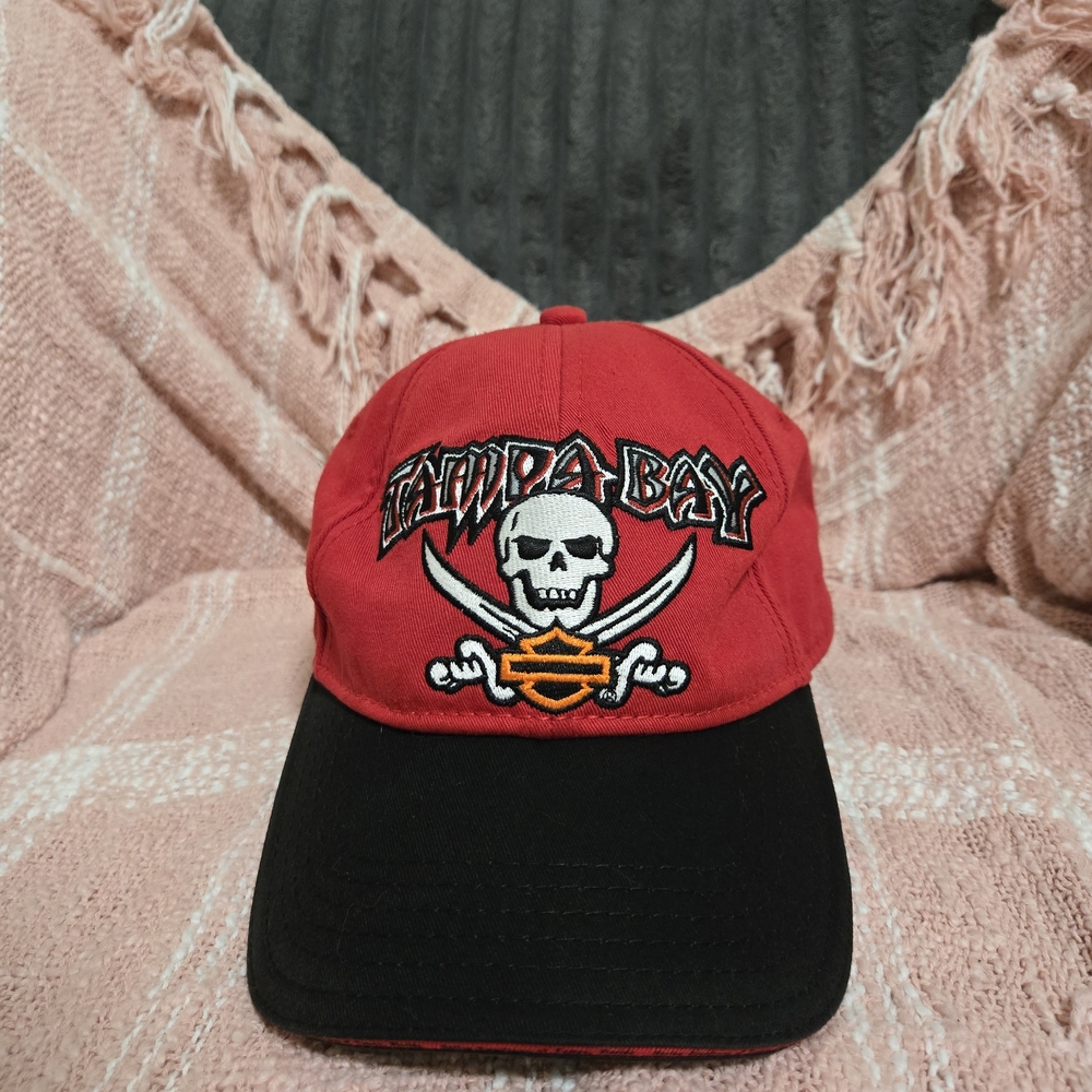 Adult Harley Davidson Rad Hat Cap With Adjustable Strap One Size Fits All